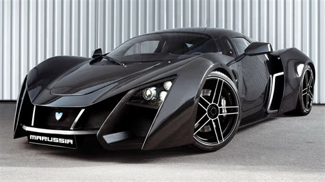 Marussia B2 Black Supercar High Definition Wallpapers Hd Wallpapers