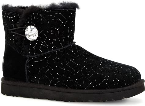 ugg australia women s mini bailey button bling constellation free shipping and free returns
