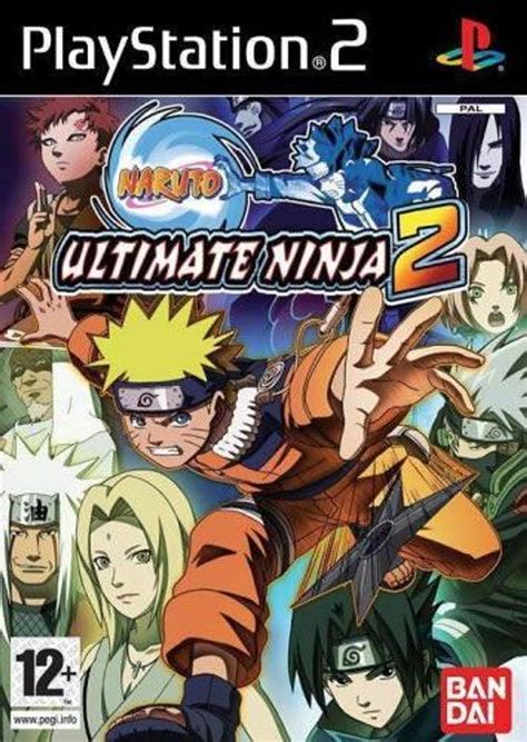 Naruto Ultimate Ninja 2 Ps2 Game By Atari Pegi Rating 12