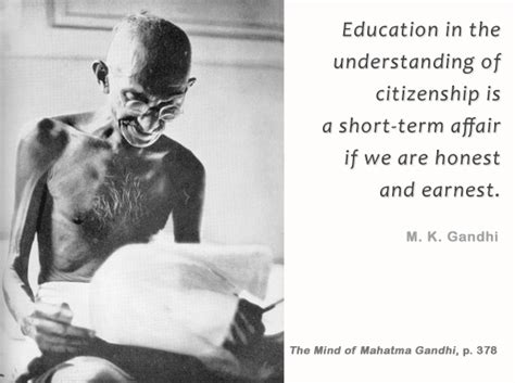 Gandhi Quotes On Education Quotesgram