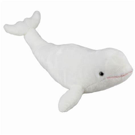 Beluga Whale Soft Plush Toy Small 1333cm Stuffed Animal