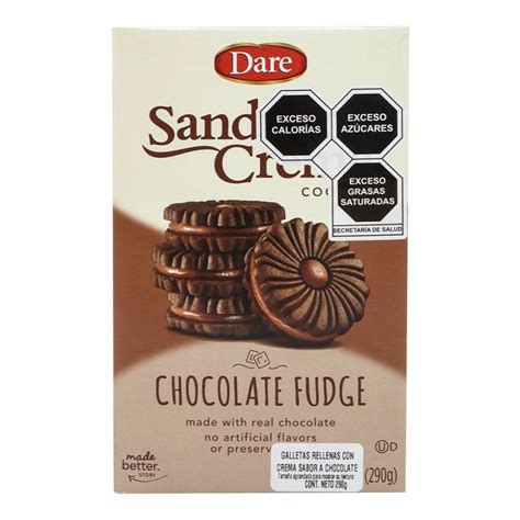 Galletas Dare Fudge Chocolate 290 G Walmart