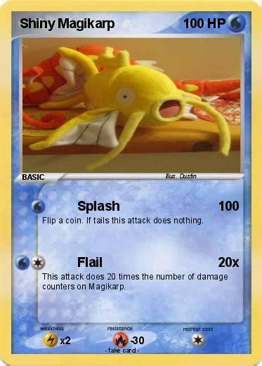 Pokémon Shiny Magikarp 28 28 Splash My Pokemon Card