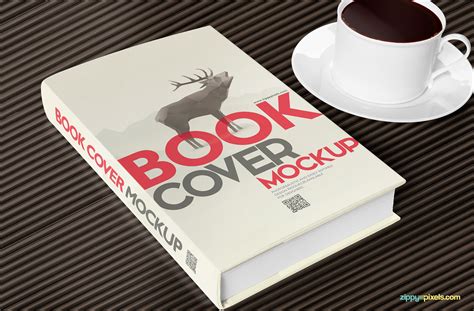 Before you start designing the cover, you must decide on a format for it. Free Book Mockup for Hardcover Designs | ZippyPixels