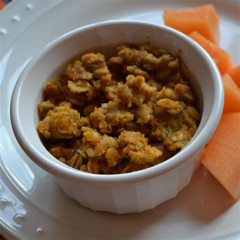 Pumpkin Baked Oatmeal Once A Month Meals