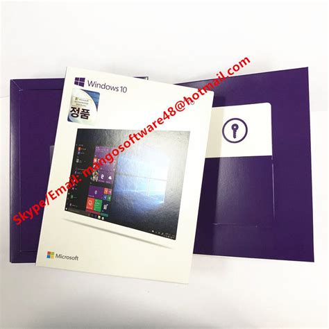 Global Area Original Microsoft Windows 10 Pro Retail Box Fpp