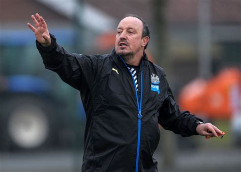 Rafa Benitezs First Newcastle United Training Session Irish Mirror