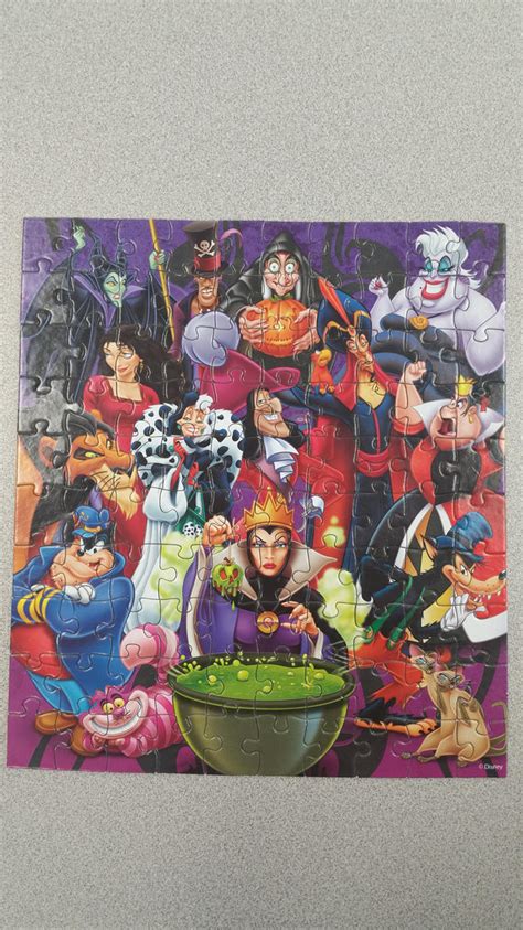 Disney Villains Puzzle D By Toothy The Skunkcoon On Deviantart