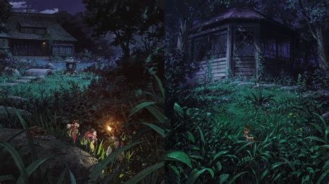 Studio Ghibli Wallpaper Night 2560x1440 Wallpaper