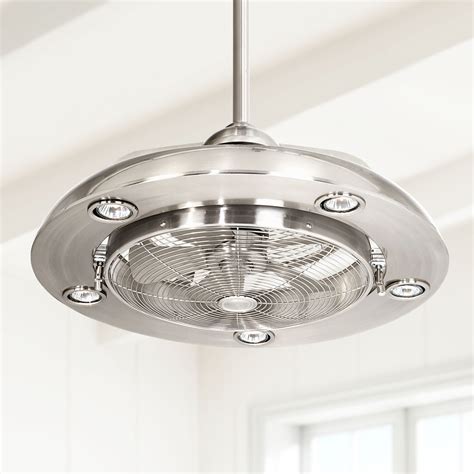 24 Possini Euro Design Modern Ceiling Fan With Light Led Remote