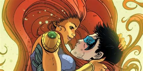 Nightwing And Starfire Are Officially A Couple Again In Dc Comics