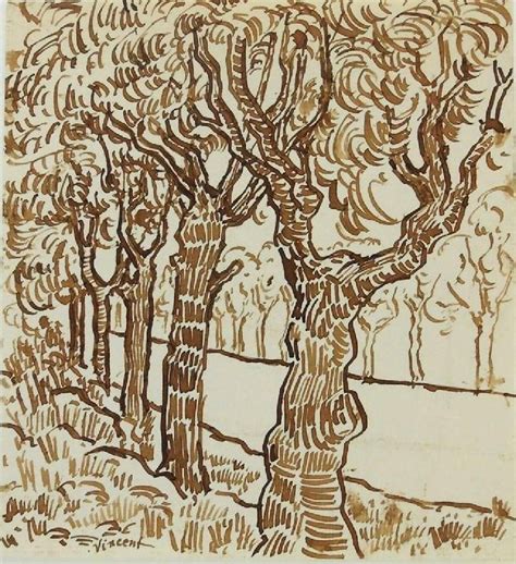 Vincent Van Gogh 1853 1890 Pen And Ink Drawing Van Gogh Drawings