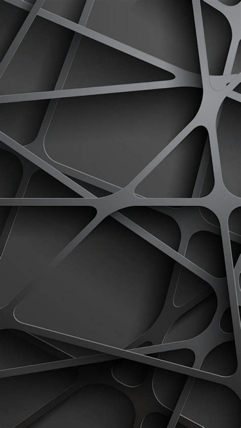 Black Geometric Wallpapers Wallpaper Cave