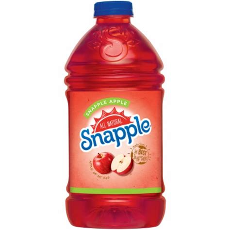 Snapple All Natural Apple Juice 64 Oz Kroger