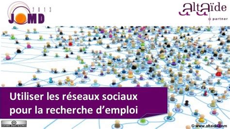 Utiliser Les Réseaux Sociaux Pour La Recherche Et Loffre Demploi