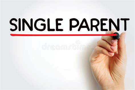 Single Parent Someone Who Is Unmarried Widowed Or Divorced And Not