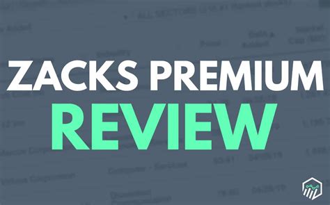 Zacks Premium Review - Is the Paid Version Worth the Money?