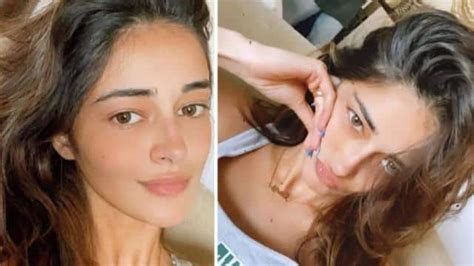 Ananya Pandey Share Without Makeup Selfie Navya Naveli Nanda Suhana Khan Tara Sutaria Reaction