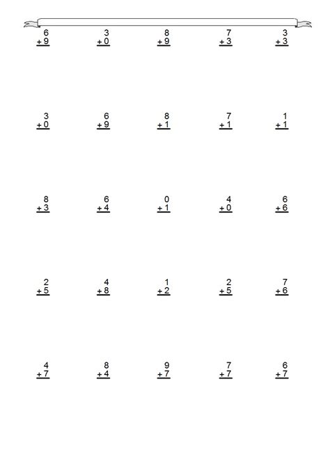 Beginner addition Worksheet 1st grade - Preschool Crafts