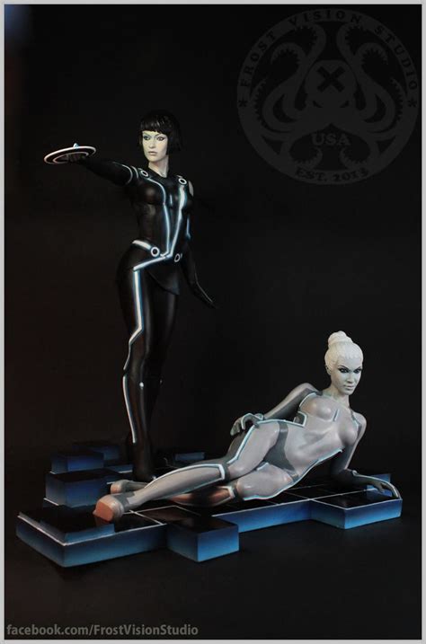 Tron Quorra And Gem By Frost Vision Studio On DeviantArt
