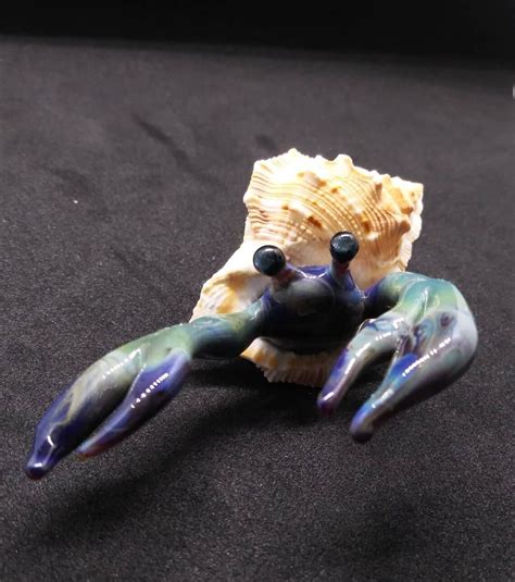 Hermit Crab Figurine Etsy