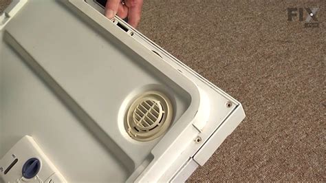 A dishwasher containing clean dishes. Kenmore Dishwasher Repair - How to replace the Door Latch ...