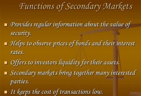 Money market is the centre for dealing mainly in short — term money assets. Functions of Capital Markets - Why Capital Markets Matter?