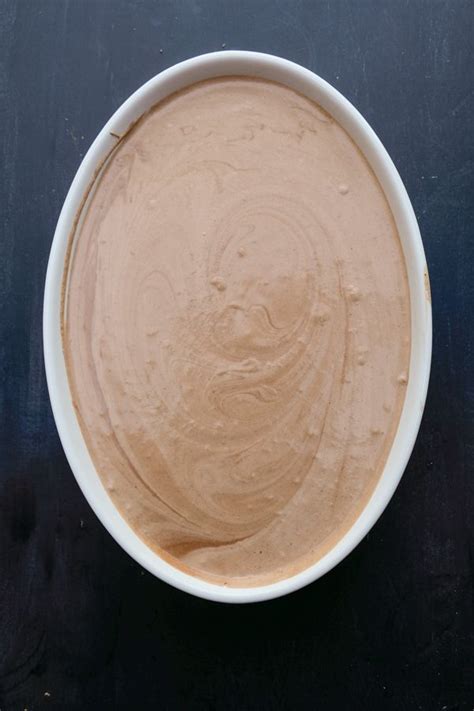Using a vegetable peeler shave the chocolate. Frozen Mocha Mousse | shutterbean | Bloglovin'