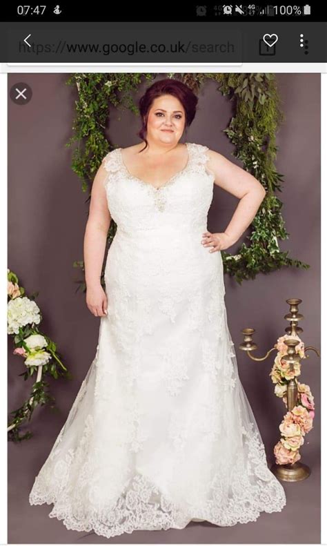 Search thousands of new, sample and used wedding dresses from top designers. Plus size 24 ivory lace wedding dress for sale. Price: £ ...