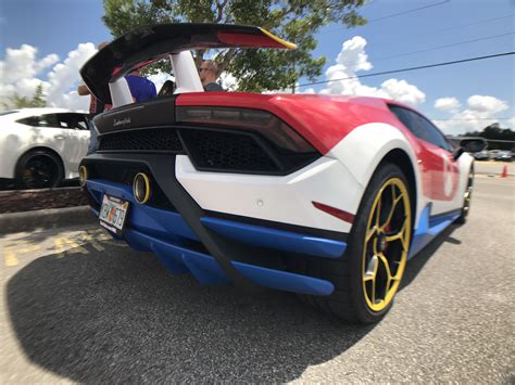 Mario Kart Lamborghini Wrap Like A King