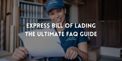 Express Bill Of Lading The Ultimate Faq Guide Bansar China