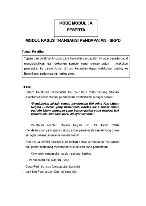Contoh Soal Dan Jawaban Akuntansi Skpd - Dunia Sosial