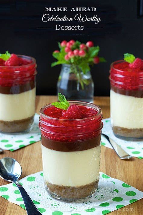 See more ideas about christmas desserts, desserts, christmas food. Make-Ahead Celebration-Worthy Desserts