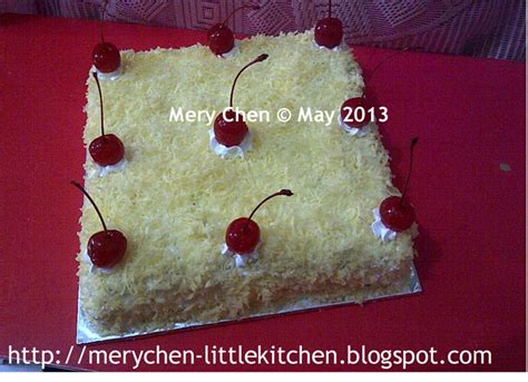 Mery Chens Little Kitchen Bolu Keju Resep Baru New Cheese Cake Recipe