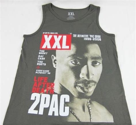 Mens New Tupac 2pac Xxl Life After Death 1996 2006 T Shirt Tank Size