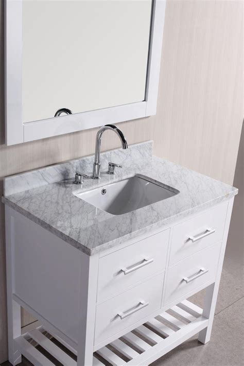 Get free shipping on qualified 36 inch vanities bathroom vanities without tops or buy online pick up in store today in the bath department. small bathroom vanities without tops #topluxurybathrooms ...