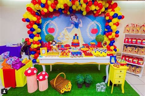 Decoration With Snow White Party Balloons Celebrat Home Of