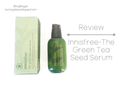Nurtures and helps what else you need to know: Review: Innisfree The Green Tea Seed Serum - B2uty Blogger