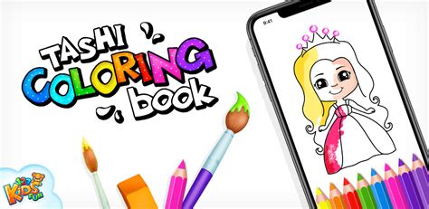 Tashi Coloring Book Free Game For Kids 123 Kids Fun Apps
