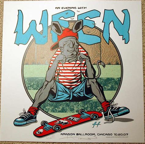 Ween Gig Poster