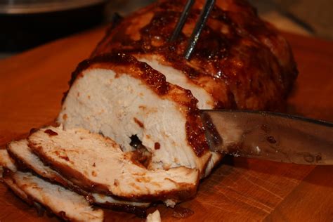 How to make roast boneless turkey breast. EVERYDAY SISTERS: Barbeque Glazed Turkey Roast