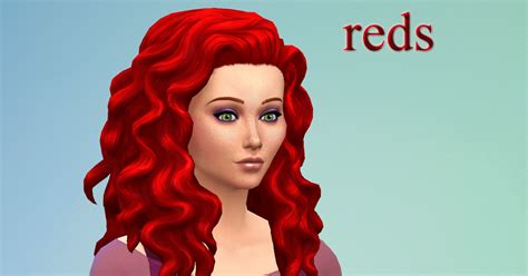 Sims 4 Cc Red Hair