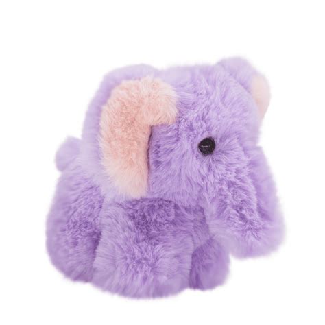 Worlds Softest Plush Baby 5 Inch Purple Elephant