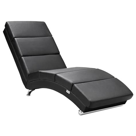 Casaria Relaxing Faux Leather Lounger London Chaises Longues Reclining