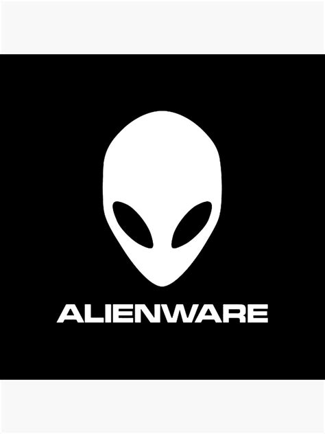 Alienware Dell Gaming Logo White Acrylic Block For Sale By Emiradam