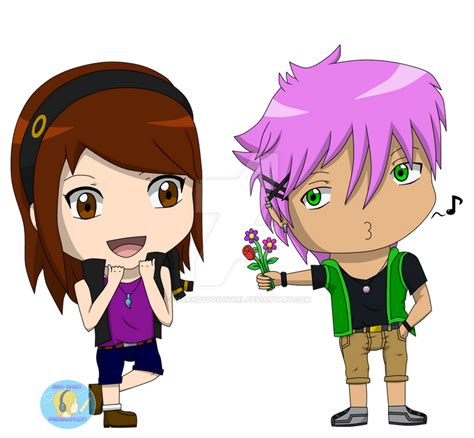Cp Chibi Heres Some Flowers By Fmaandygo5dsgirl On Deviantart