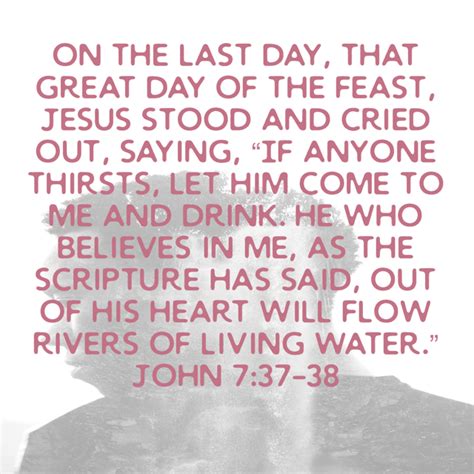Rivers Of Living Water Scripture Bible Cry Out New King James