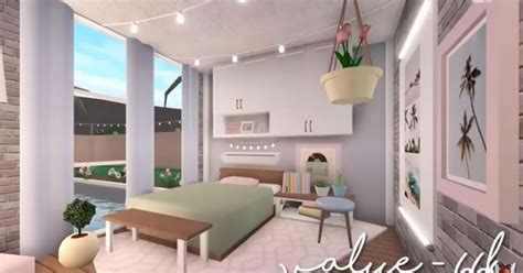 Light Aesthetic Bedroom In Bloxburg Home Design Ideas