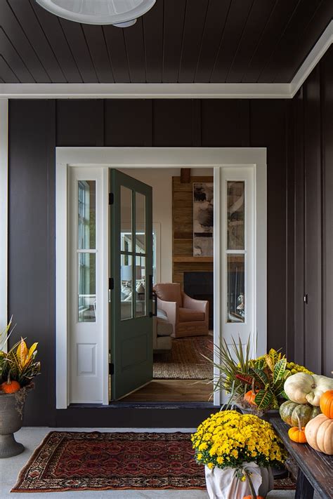 The best paint between benjamin moore vs sherwin williams is either of them. New Home with Black Exterior - Home Bunch Interior Design Ideas