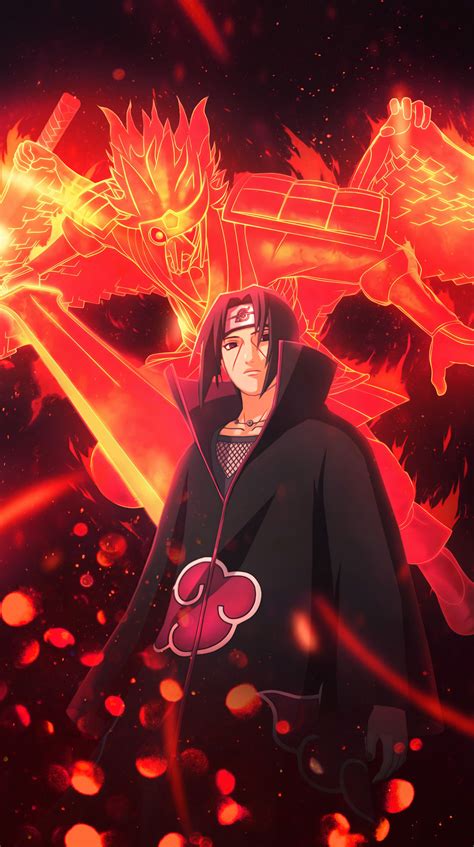 Itachi vs sasuke 4k naruto is part of anime collection and its available for desktop laptop pc and mobile screen. Itachi Uchiha Susano Sword 4K Vertical Wallpaper em 2021 ...
